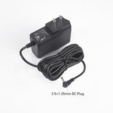 12.6V 1A DC Power Adapter - 3.5×1.35mm Plug - Replacement Charger for CCTV Cameras, LED Panels, Motorized Shades - UL Listed Power Supply